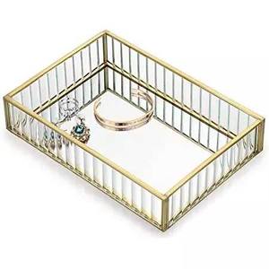 Plateau rond en marbre blanc naturel avec poignée dorée pour le plateau de service de la cuisine, de la maison et de l'hôtel, nouveau Design - Product Image 6