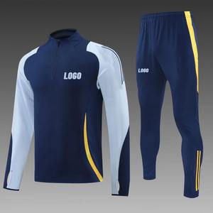 Chándal de Fútbol de Alta Calidad, Ropa Deportiva Personalizada para Entrenamiento, 100% Poliéster Ligero y Transpirable para Hombre, Servicio OEM Personalizado - Product Image 6