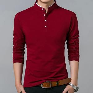 Polo décontracté pour hommes, t-shirt à rayures simples, polo à manches courtes d'été, vêtements de rue à la mode, grands vêtements en coton - Product Image 2