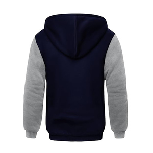 เสื้อมีฮู้ดผ้าฟลีซหนาสำหรับผู้ชายเสื้อแนวสตรีทแวร์ผ้าคอตตอน100% ออกแบบได้ตามที่ต้องการ - Product Image 2