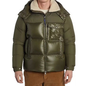 Veste à bulles à impact élevé personnalisée en gros pour hommes à capuche Nouveau design Manteau d'hiver Couleurs multiples Vestes pour hommes de haute qualité - Product Image 1