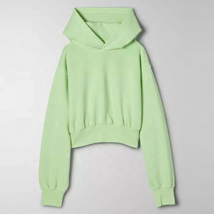 Conjuntos de pantalones cortos con capucha de algodón cómodos personalizados para mujer Patrón de estampado pesado Serigrafía en blanco Ropa cómoda para mujer - Product Image 4