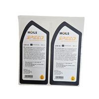 Étiquettes en carton kraft de haute qualité, taille personnalisée, impression offset, finition UV/brillante/mate, papier respectueux de l'environnement