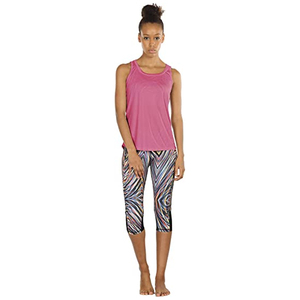 Camiseta sin mangas de moda de verano para mujer con logotipo personalizado al por mayor cuello redondo Punto de contraste sin mangas estilo Formal - Product Image 4