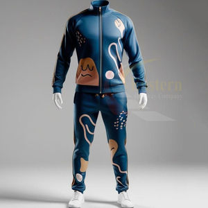 Trajes Deportivos de Invierno 2025 de Alta Calidad, Unisex, Casuales, de Forro Polar Transpirable, Listos para Usar, con Impresión por Transferencia de Calor y Logotipo Personalizado 2 en 1 - Product Image 5