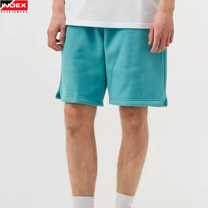 Qualité supérieure 100% coton Fitness Shorts pour hommes personnalisé maille Shorts solide été Collection grande taille exercice court - Product Image 3