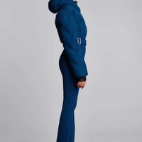 Ensemble de Combinaison de Ski Unisexe de Haute Qualité, Imperméable 10 000 mm, Anti-Déchirure, Coupe-Vent, Respirant, Grande Taille, Personnalisable, avec Fermeture Éclair et Doublure Polaire pour Adultes