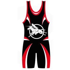 Singlet de Lucha Libre Deportiva Brillante con Sublimación Personalizada, Diseño Personalizado, Ligero, Compresión Ajustada, Tejido Elástico y Duradero - Product Image 1