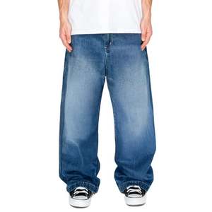 Pantalon en denim homme droit Stretch Caausl travail hommes jean pantalon taille moyenne noir Anti-vol Denim pantalon Designer taille 40 42 44 - Product Image 4