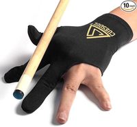 Meilleures ventes de gants de billard réglables de qualité à séchage rapide gants de billard respirants