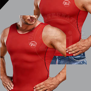 Chaleco de Compresión para Hombre de Alta Calidad y Bajo Precio, Diseño Único, Color Sólido - Product Image 4