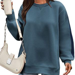 เสื้อสเวตเชิ้ตผู้หญิงแฟชั่นใหม่ ทรงโอเวอร์ไซส์ แขนยาว สไตล์ลำลอง เรียบง่าย ทันสมัย และสตรีทแวร์ เสื้อฮู้ดผู้หญิงแบบสวม - Product Image 3