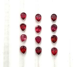 Lote de piedras preciosas sueltas con corte de pera de espinela Rosa Natural certificado IGI 3*4-3*5 MM para la fabricación de joyas - Product Image 4