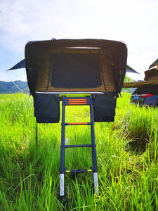 Khuyến mãi nóng Lều mui xe tải tự động 4x4 RTS chất liệu nhôm cứng, chống thấm bốn mùa, kiểu khung vuông thẳng, dùng cho cắm trại trên ô tô, hàng mới - Product Image 3