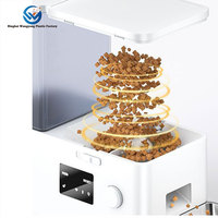 Usine nouveau Desgin Intelligent 2-en-1 intégré mangeoire à eau et à grains pour animaux de compagnie WiFi automatique tout-en-un distributeur de mangeoire pour chat chronométré