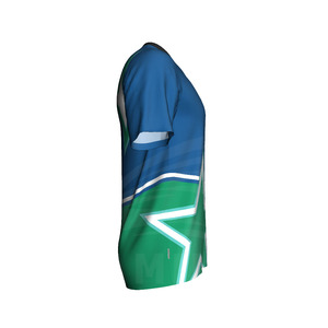 Camiseta de Fútbol de Manga Corta 100% Poliéster al por Mayor, Suave y con Diseño Original para Adultos, Servicio OEM Disponible, Verano - Product Image 3