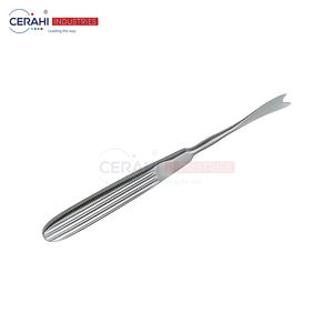 Craniomaxillofacial Surgery Manual Instrument 11mm Stainless Steel Swallowtail Raspatory Periosteal <b>Elevator</b> for Ramus Basis - Product Image 3