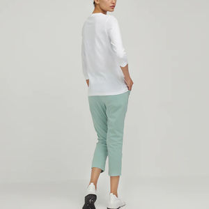 T-shirts à manches longues pour femmes, mode décontractée, 100% coton de haute qualité, vente en gros, tailles plus grandes, toutes tailles, chemises à manches longues pour femmes - Product Image 2