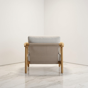 Conjunto de Sofás Contemporáneos para Jardín Tropical, con Estructura de Madera, para Exteriores, Ideal para Resorts, Piscinas, Hoteles, Villas, Playas y Proyectos de Hostelería - Product Image 2