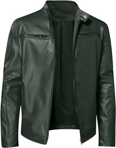 Chaqueta de Cuero Vintage Casual para Hombre, Superventas, Diferentes Colores Disponibles, Diseño Personalizado OEM - Product Image 1