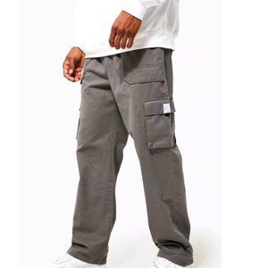 Cintura elástica Ajuste relajado Hebilla Cargo Jogger Pantalones casuales para hombres ¡Abrace el estilo de tendencia de la temporada! - Product Image 6
