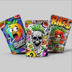 Bolsas Mylar Personalizadas de Grado Alimenticio, Resellables, a Prueba de Olores y Niños, con Cierre Ziplock, para Tabaco y Alimentos de Bebé (100 unidades) - Product Image 6
