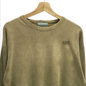 Venta al por mayor 100% algodón pulóver sudaderas para hombres Sun Fade personalizado cremallera sólido liso teñido técnicas para uso en invierno - Product Image 2