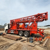 Plateforme de forage mécanique pour puits profonds, profondeur 1000m, diesel, CE ISO9001, modèle HW-1000M