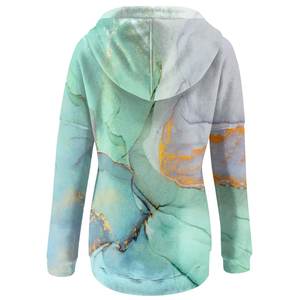 Conjunto de sudaderas con capucha de alta calidad para mujer, sudaderas con capucha bordadas personalizadas para mujer, Sudadera con capucha de talla estadounidense para mujer - Product Image 6