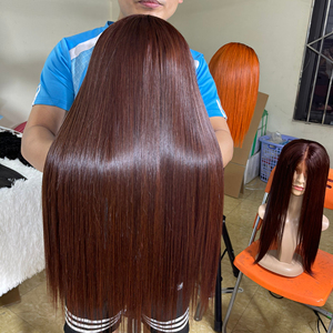 100% perruques de cheveux humains 13x4 13x6 dentelle transparente perruque de cheveux humains pre-plucked dentelle perruque os lisse - Product Image 2