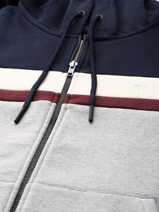 Sweat à capuche uni de couleur claire sur mesure pour homme, super doux, 100% polyester, fermeture éclair, respirant, séchage rapide, dernier design uni teint - Product Image 4
