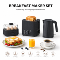 Grille-pain électrique compact 2 tranches avec 7 niveaux de dorure, fonction réchauffage et décongélation, idéal pour hôtels et cafés (vente en gros)