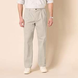 Spring Summer Women's High Quality <b>Dress</b> Business Office Solid High Waist Lightweight Polyester Spandex Classic Khaki Royal Blue - Product Image 6