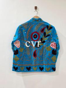 Handmade Velvet Suzani Eco-Friendly Embroidered Women's Luxury <b>Coat</b> Uzbek Suzani Velvet Winter Boho for Party Wea - Product Image 4