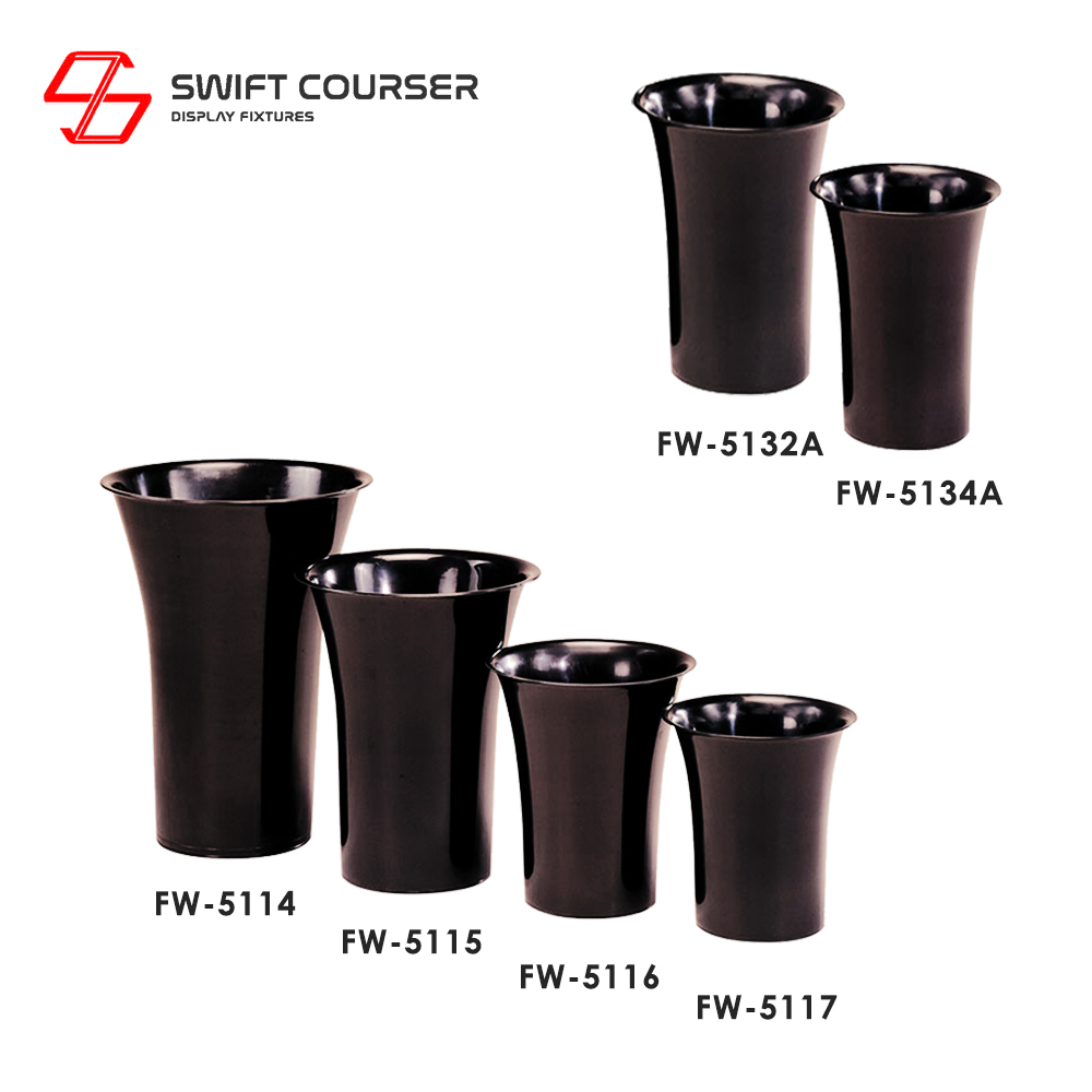 bouquet plastic display vase