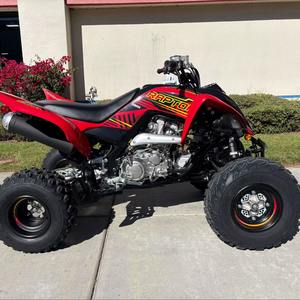 WAQ Teez WQ$0-1 2025 ATV ผลิตในสหรัฐอเมริกา สีแดง/ดำ อุปกรณ์เสริมแฟชั่น - Product Image 1