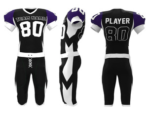 เครื่องแบบอเมริกันฟุตบอลชายร่างเตี้ยและสบายๆเครื่องแบบอเมริกันฟุตบอลแบบอเมริกันสัมผัสนุ่มชุดอเมริกันฟุตบอลสไตล์แอคทีฟ - Product Image 6
