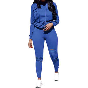 Survêtements de haute qualité personnalisés en couleur unie pour femmes, tissu respirant, collection d'hiver, prix bas - Product Image 4