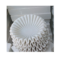 Ensemble de Plats en Marbre de Luxe Premium, pour la Cuisine et la Table, Poli, Fait Main, Pierre Naturelle, Élégant, Artisanat Décoratif
