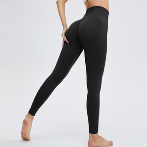 Leggings Deportivos para Mujer, Pantalones de Yoga Transpirables con Cintura Elástica Media, Efecto Levanta Glúteos, Estampado Sexy - Product Image 5