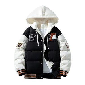 Chaqueta de béisbol de manga larga para las cuatro estaciones de alta calidad, Sudadera con capucha informal para hombres y mujeres, prendas de vestir exteriores, uniformes al por mayor, moda - Product Image 4