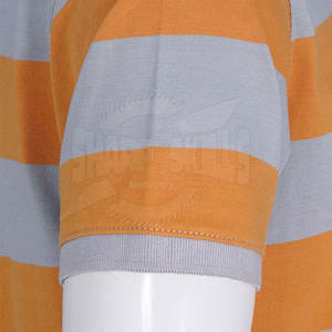 เสื้อยืดผู้ชายน้ำหนักเบาสำหรับเสื้อโปโลผ้าถักเนื้อนุ่มแห้งเร็วออกแบบได้ตามที่ต้องการ - Product Image 6