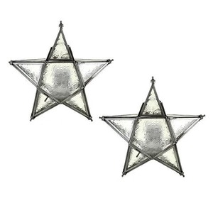 Christmas Party Decorative Metal Hanging <b>Tealight</b> Candle Holder <b>Lantern</b> Holiday Festive Home Decor Tree Hanging Accessories - Product Image 4