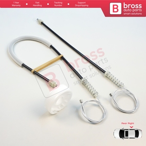ชุดซ่อมมอเตอร์กระจกไฟฟ้าหลังขวา BWR5637 สำหรับรถยนต์ฟอร์ด โฟกัส MK2 II คาบริโอเล็ต ปี 2006-2010 รุ่น 1517666 - Product Image 5