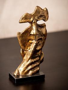 Sculpture en métal de haute qualité, figurine artistique artisanale pour la maison, le bureau, la table, le salon, pièce d'art décorative - Product Image 5