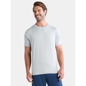 Beige 300g Camiseta de manga corta de algodón pesado Verano Cuello redondo Camisa suelta y base para hombres Mujeres Camiseta básica - Product Image 1