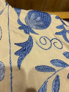 เสื้อแจ็คเก็ตบลูซองผ้าฝ้ายปักลายซูซานีสไตล์โบโฮ  ทรงปกติ กันลม  ลายเรียบ  100% ผ้าฝ้าย  สำหรับฤดูใบไม้ร่วงและฤดูหนาว  แบบบาง - Product Image 5