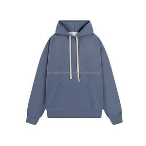 Fabricant de sweats à capuche, sweats à capuche pour hommes sur mesure, taille 6XL, cordon large, uni, grande taille, sweats à capuche surdimensionnés - Product Image 6