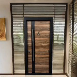 Porte de sécurité moderne en acier Meilleure application intérieure de salon et d'entrepôt Fini par le fabricant - Product Image 4