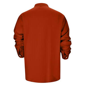 Nouvelle arrivée de vente chaude ensembles de chemises pour hommes fermeture Botton poches conception service OEM ensembles de chemises pour hommes - Product Image 3